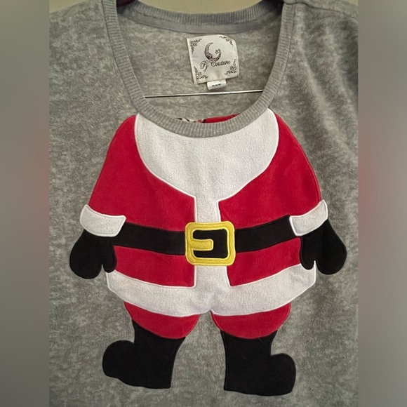 Christmas Santa Pajamas Set EUC - Picture 3 of 9